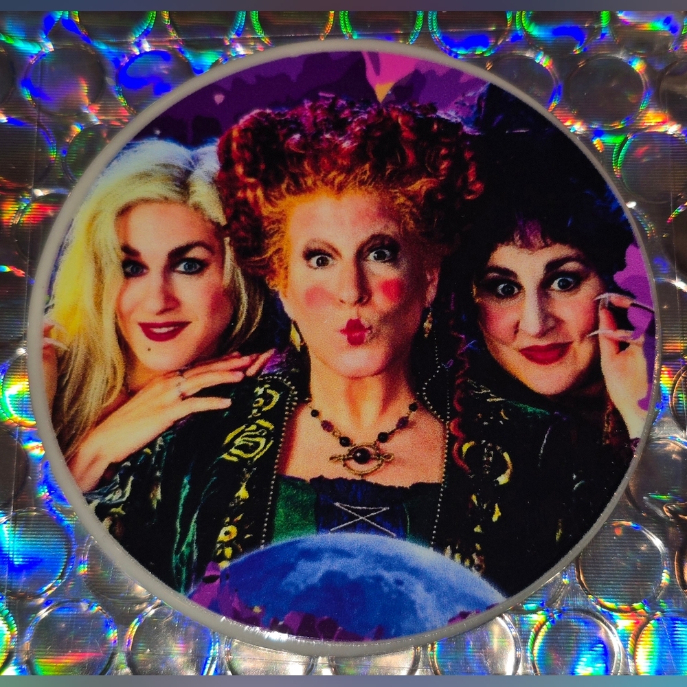 Hocus Pocus Custom Christmas Ornament with Real Pearl #1048